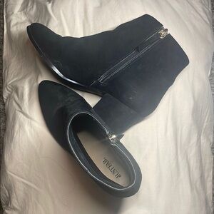 JustFab Black Ankle Boots for Women